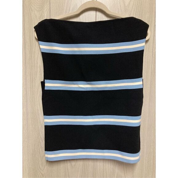 Tanya Taylor Zanita Knit Sleeveless Striped Top Size M, NEW NWT, MSRP $345 - Picture 6 of 6